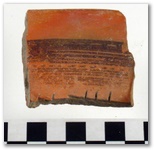 AZC 163 - Black-on-Orange Variant D-1 - Molcajete